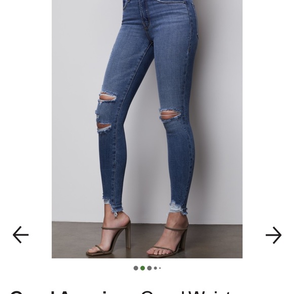 Good American Good Waist Released Hem Jeans - Picture 6 of 15